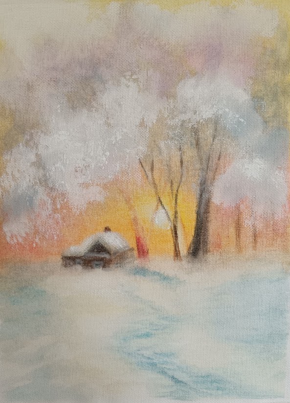 Winter's Golden Breath